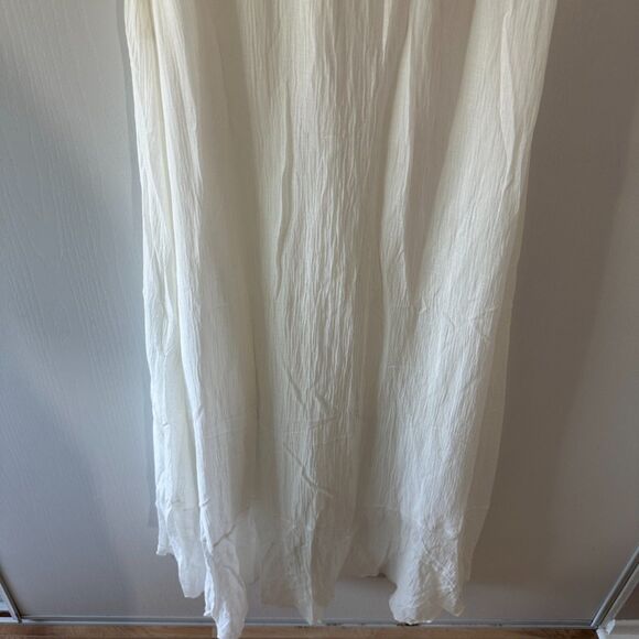 Leifsdottir Anthropologie Womens Ardastra Gauze Shell Collar Maxi‎ Dress Size 10 - Picture 6 of 10